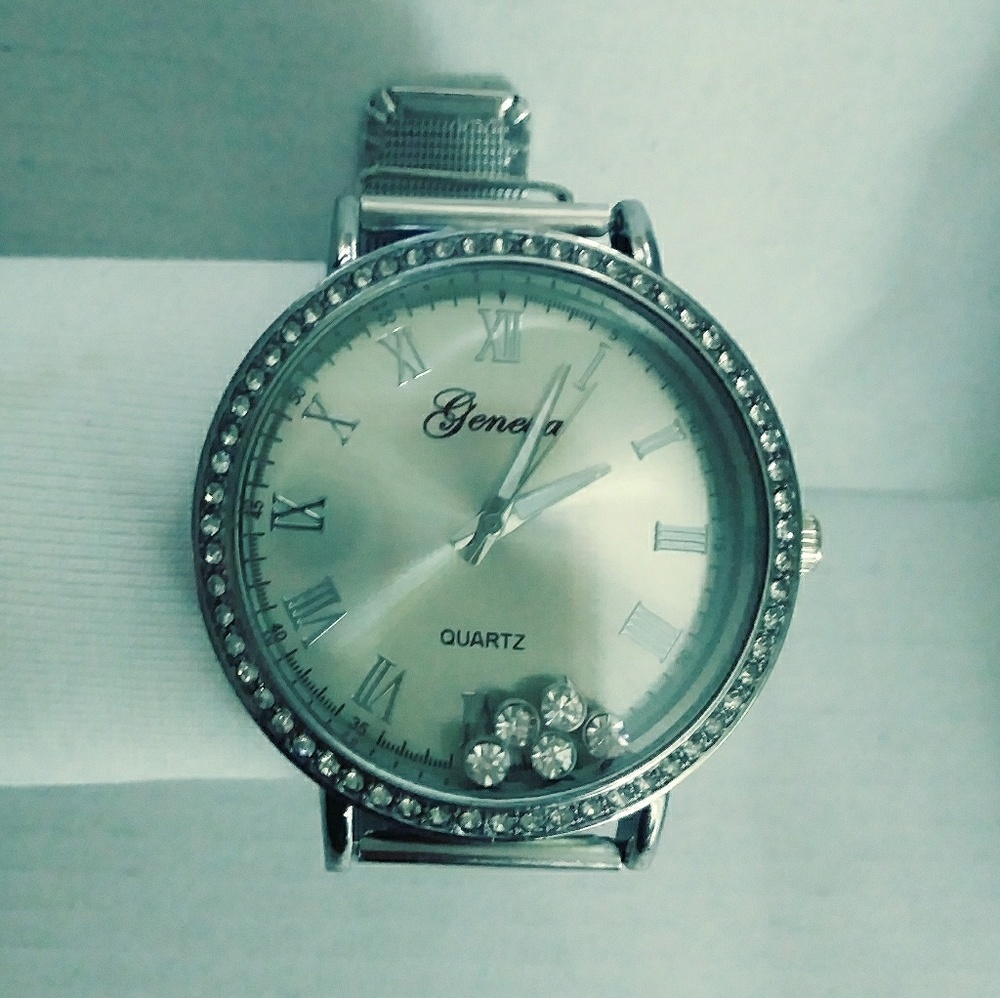 New Geneva Watch silver